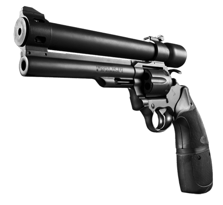SureFire Laser on Colt Trooper .357 Magnum Revolver